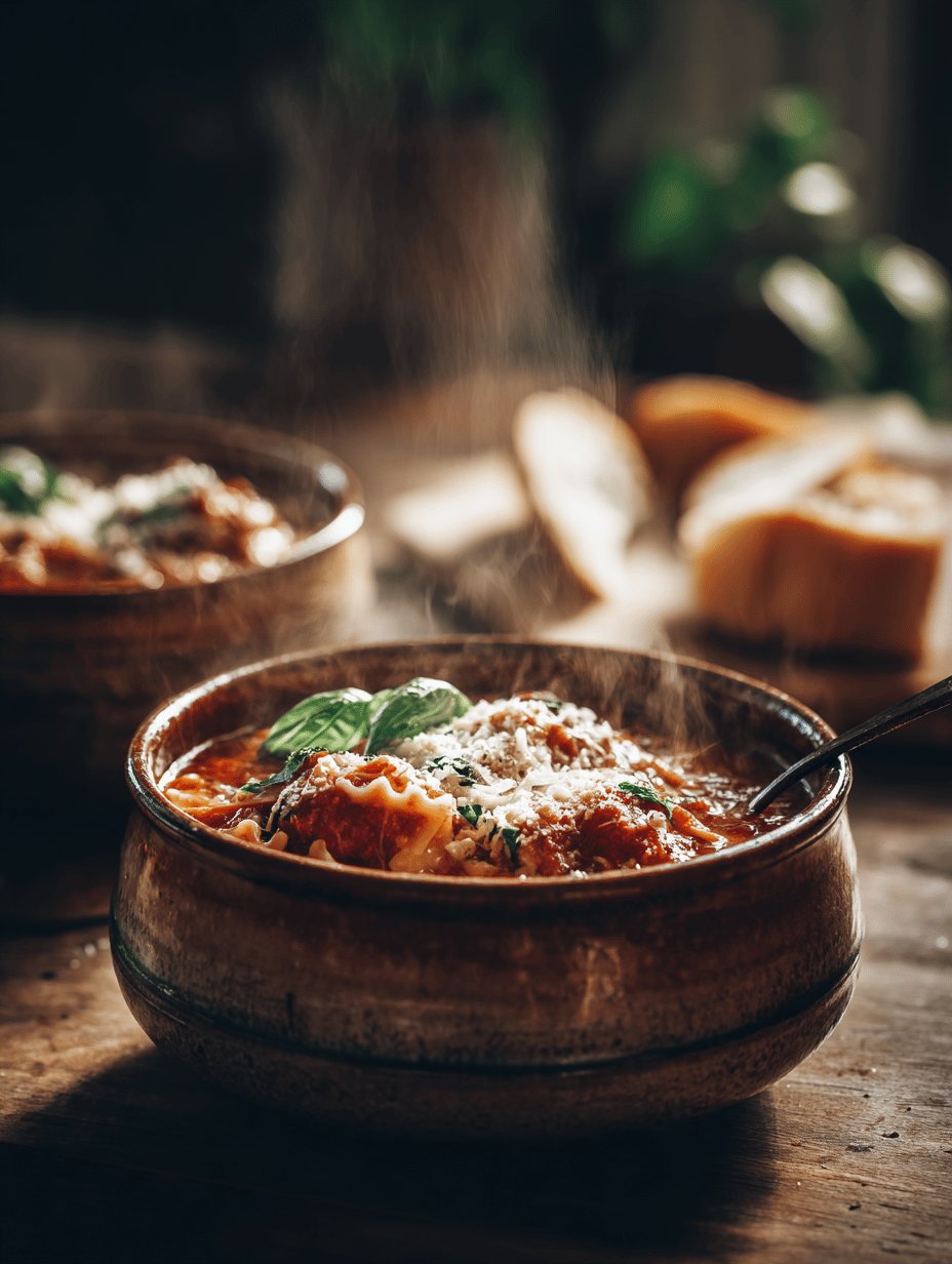 Lasagna Soup Recipe: A Cozy Twist on a Classic Italian Comfort