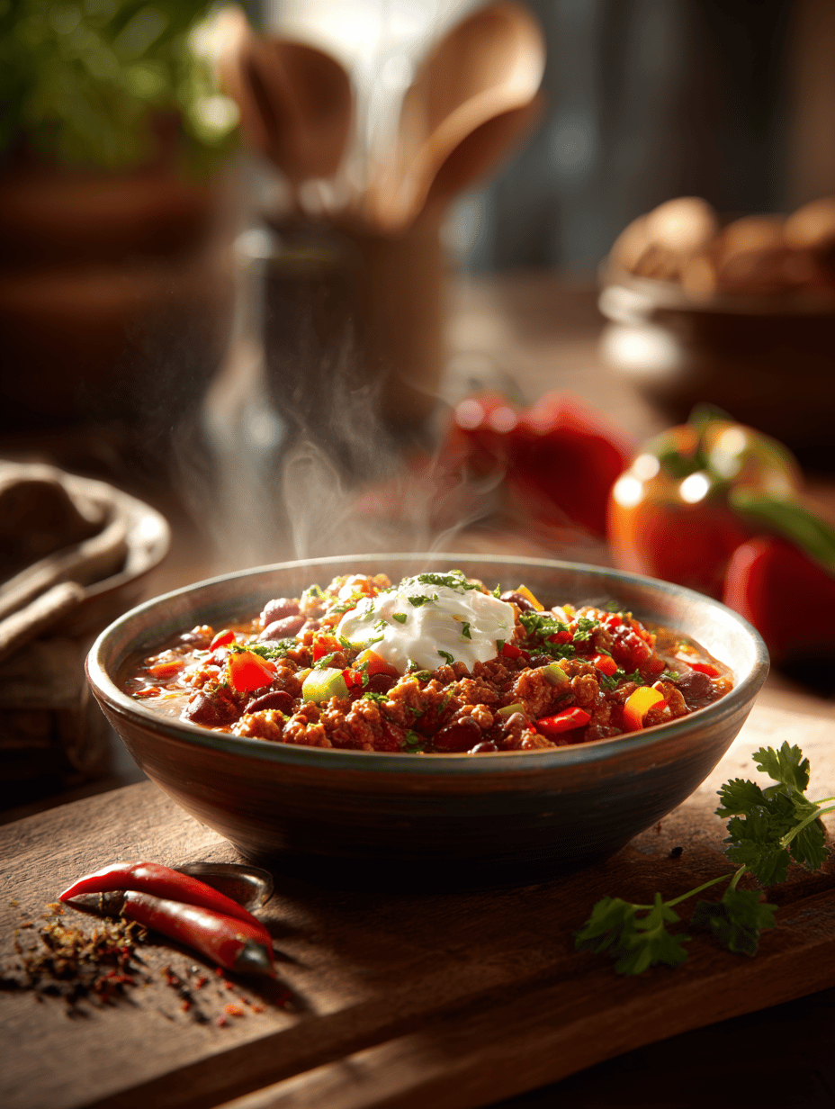 Unconventional Turkey Chili: A Cozy, Smoky Twist to Warm Your Soul