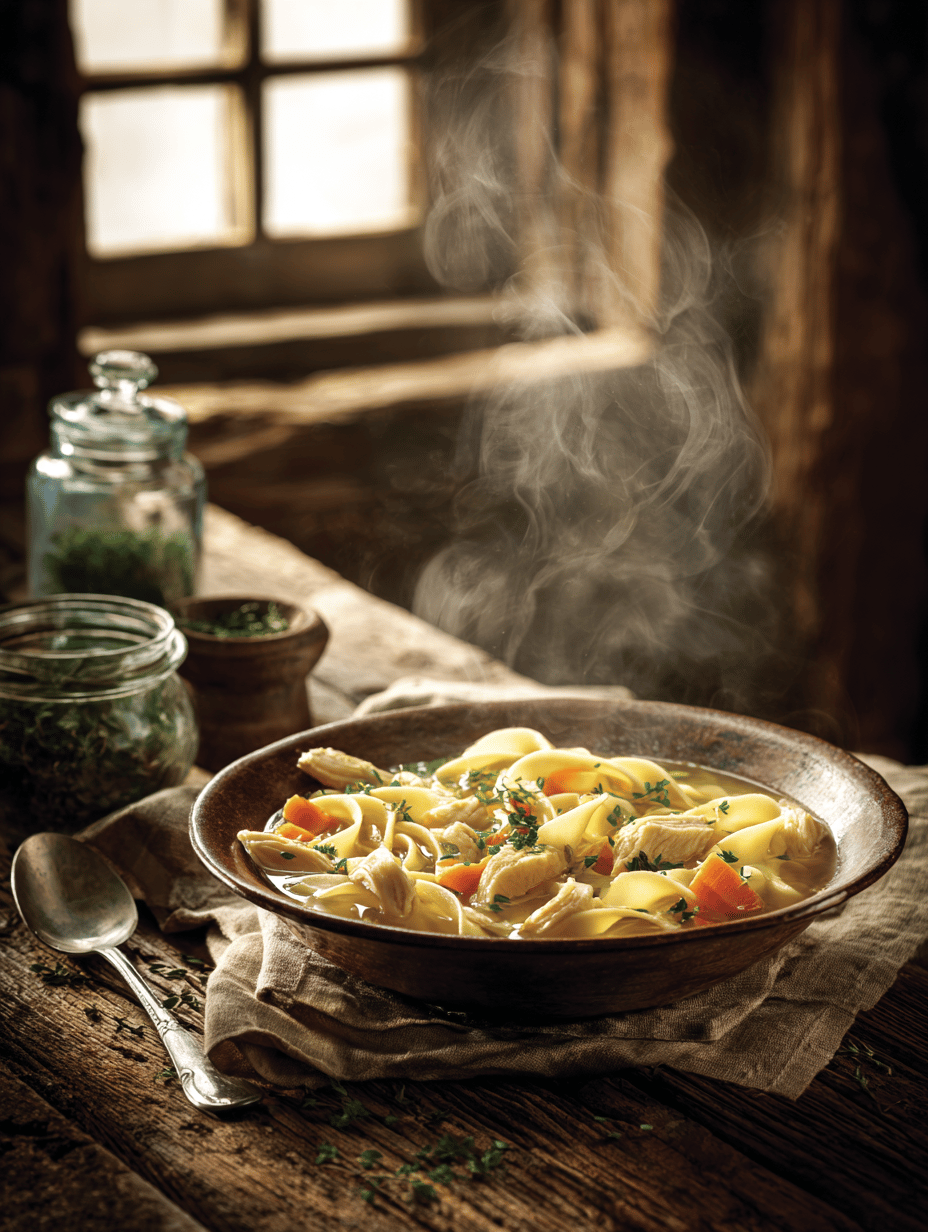 Chicken Noodle Soup Recipe: A Cozy Revival with a Twist
