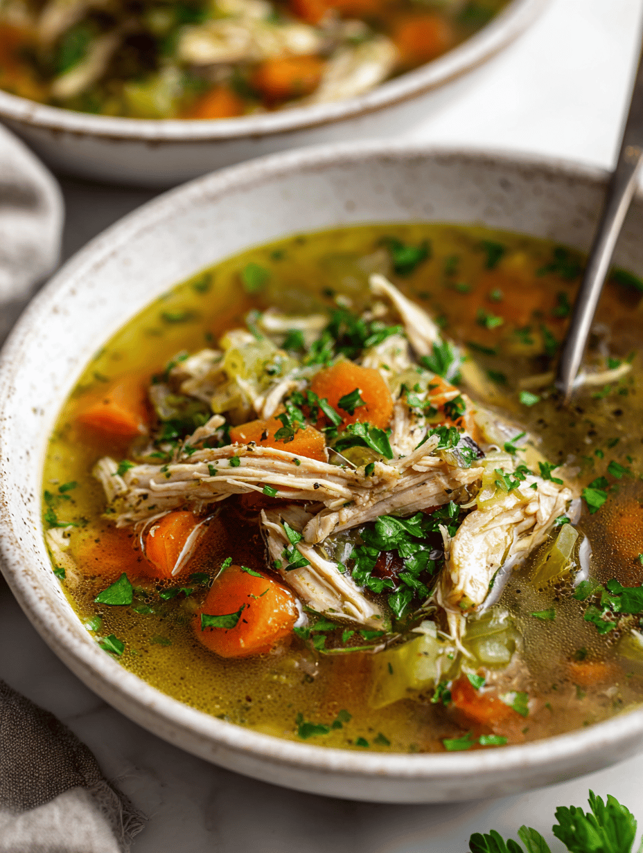 Chicken Soup Recipe: A Cozy Twist with Herb-Infused Broth