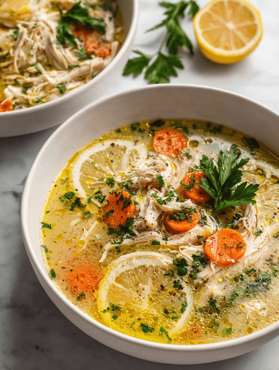 lemon chicken soup recipe
