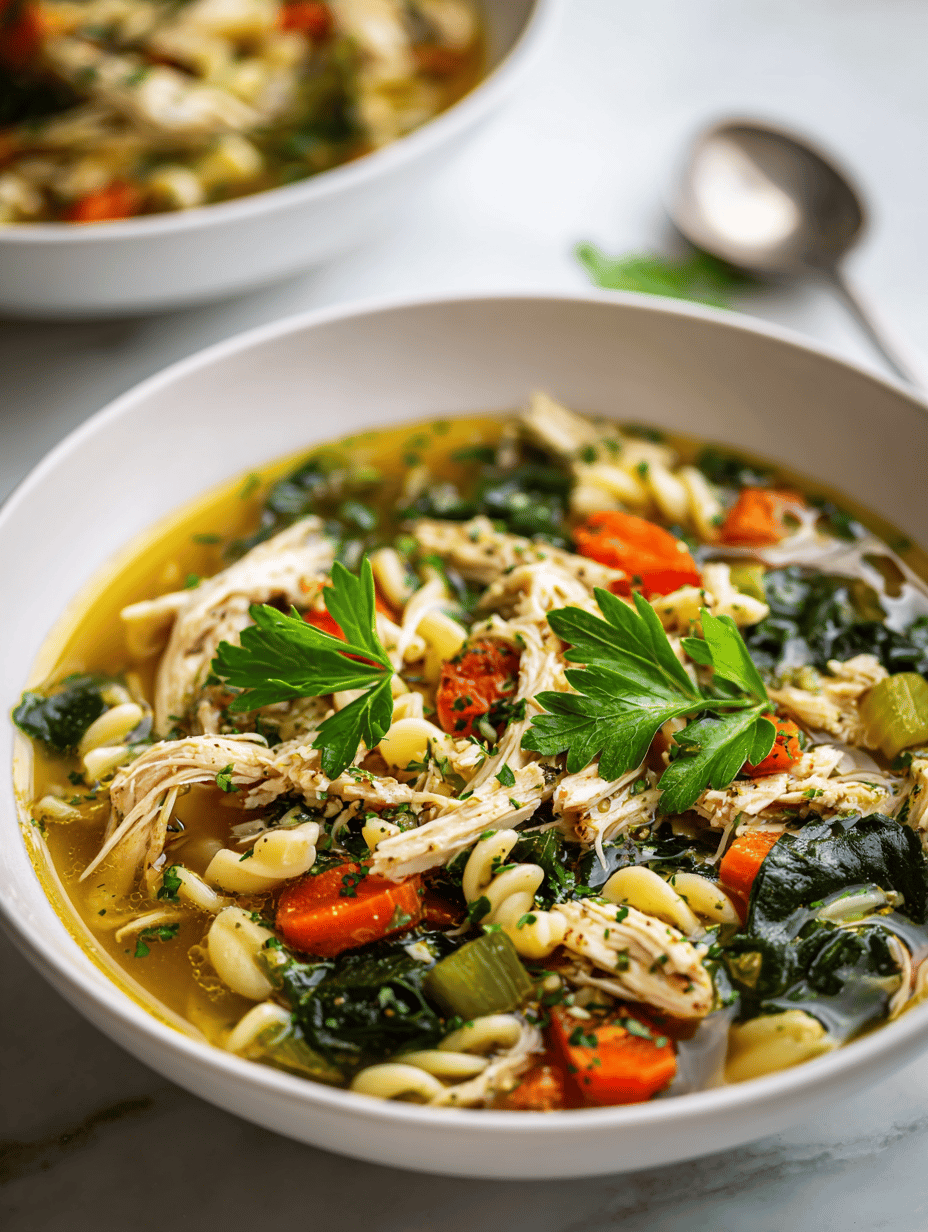 Italian chicken soup recipe