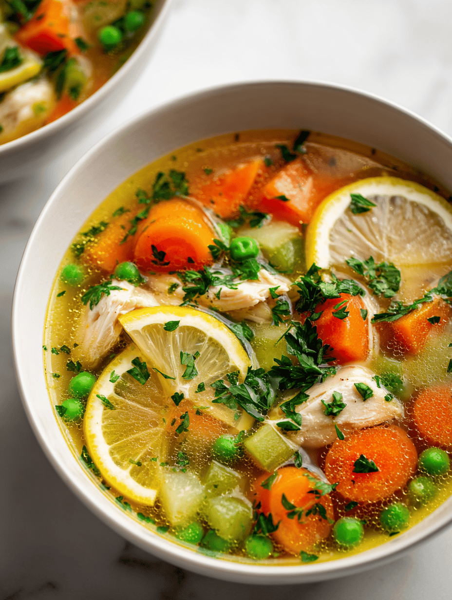 chicken vegetable soup recipe