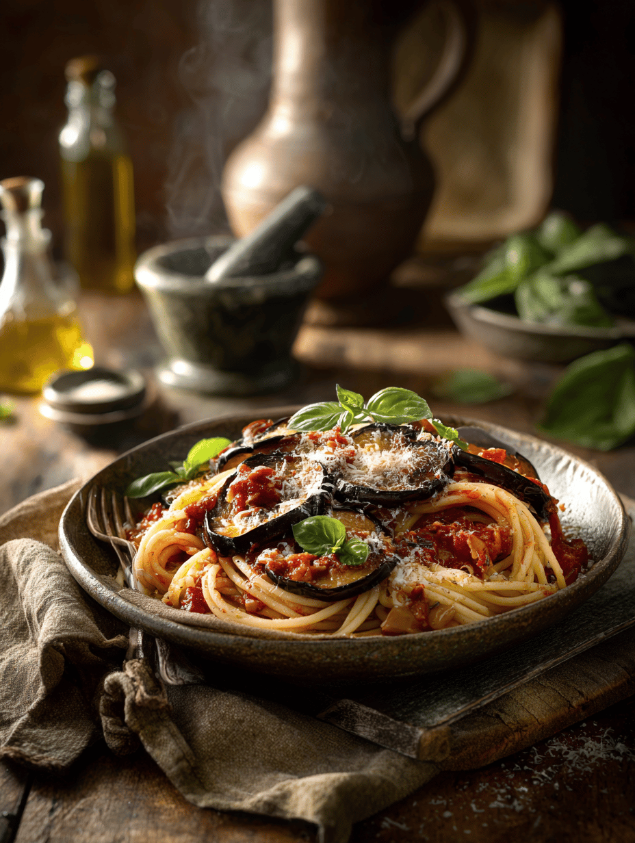 Stanley Tucci’s Pasta alla Norma: a surprisingly humble yet soul-stirring Italian classic