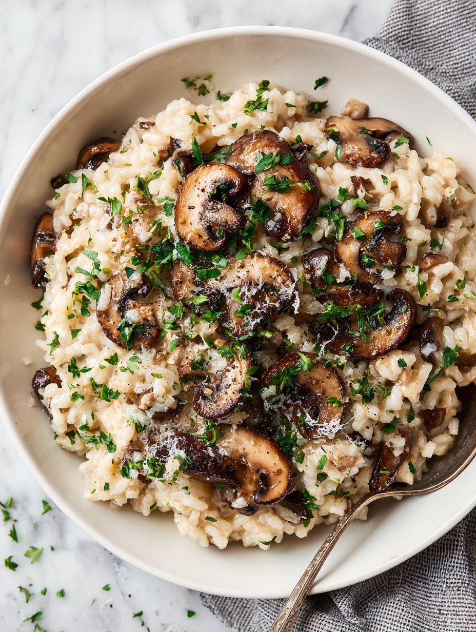 Mushroom Risotto Recipe