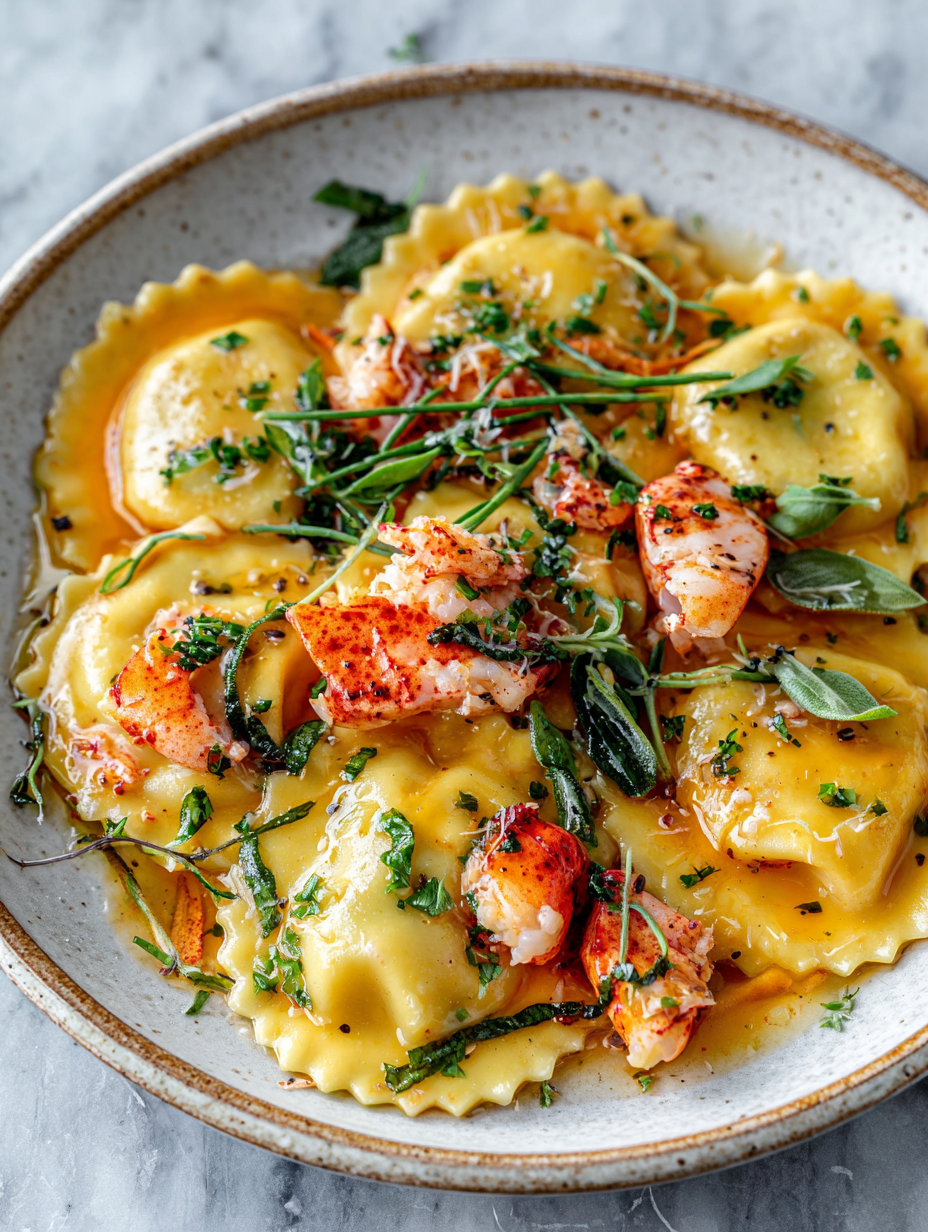 Lobster Ravioli Recipe