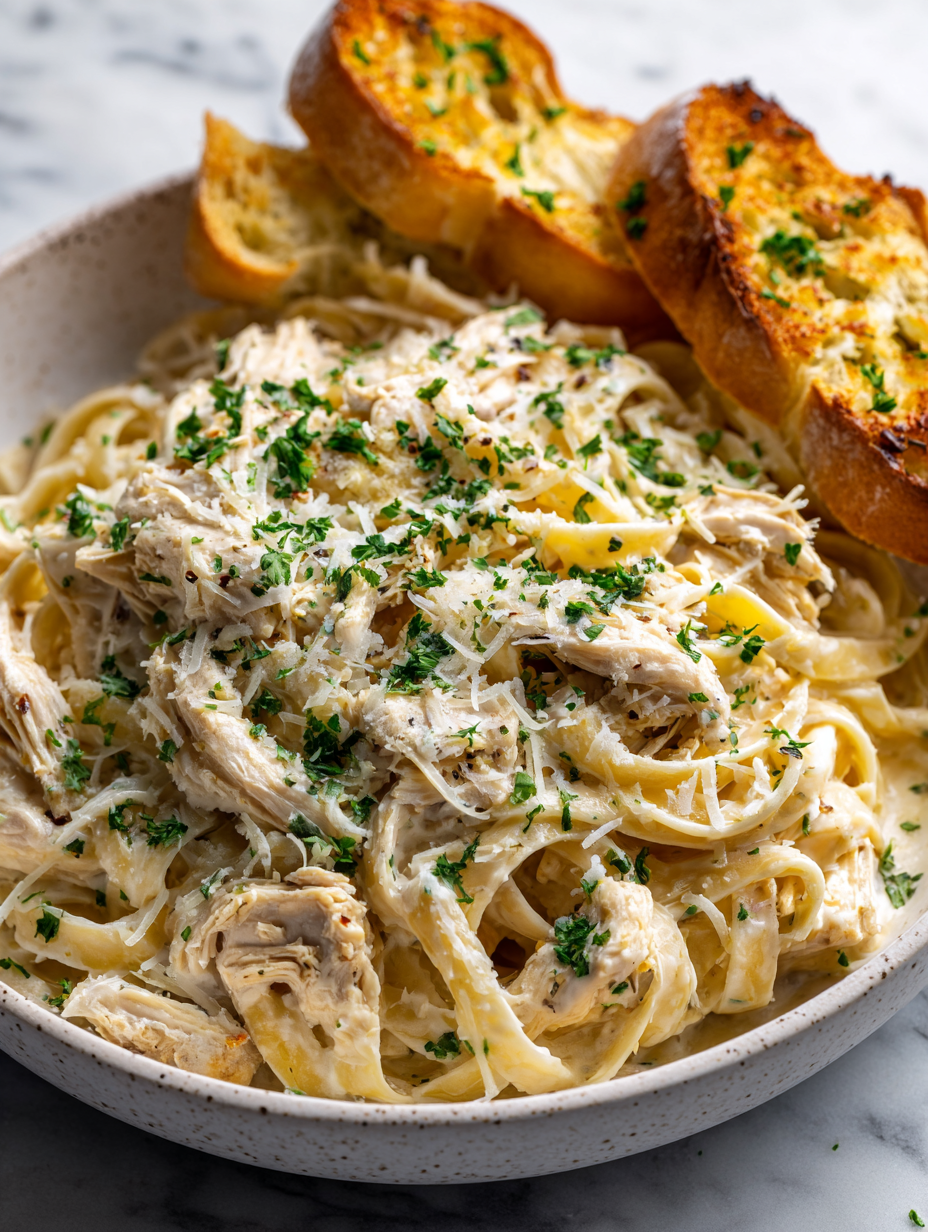 Crockpot Chicken Alfredo Recipe