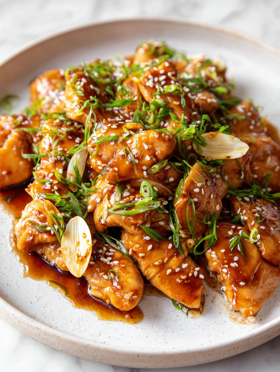Crockpot Honey Garlic Chicken Recipe