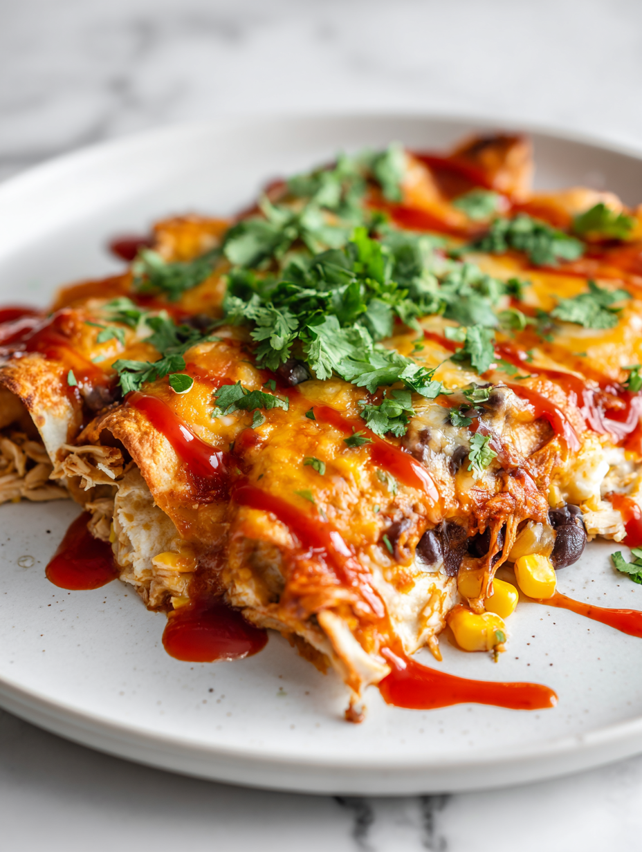 Crockpot Chicken Enchiladas Recipe