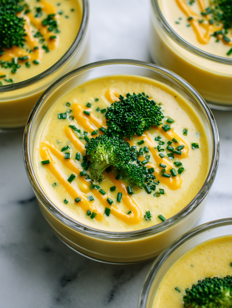 Vegan Broccoli Cheddar Soup Recipe
