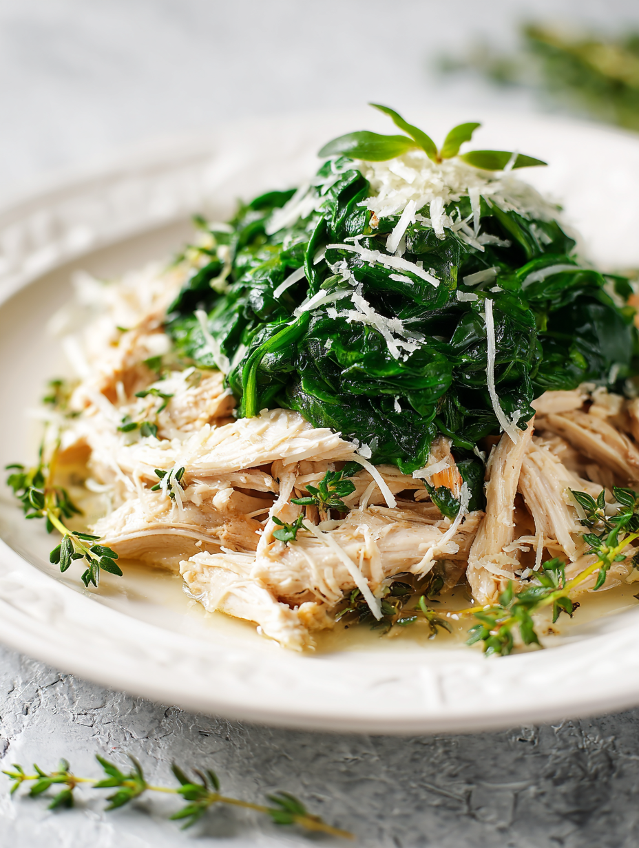 Crockpot Chicken And Spinach Recipe